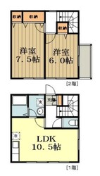 ウイング晶の物件間取画像